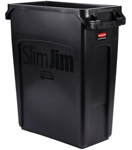 Контейнер RUBBERMAID SLIMJIM 60 литров 63,5Х27,9Х55,8СМ 1955959